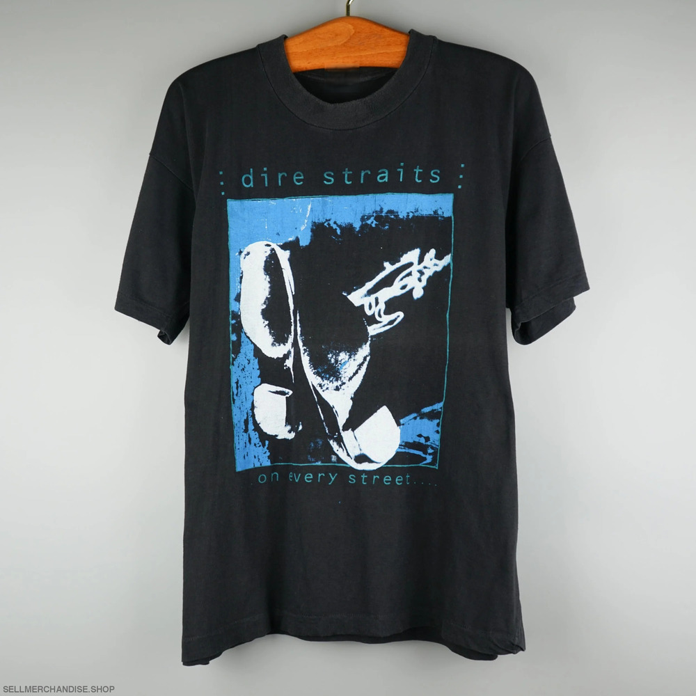 1991 Dire Straits T-shirt On Every Street Tour